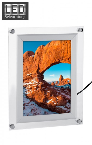 Leuchtrahmen Acryl LED