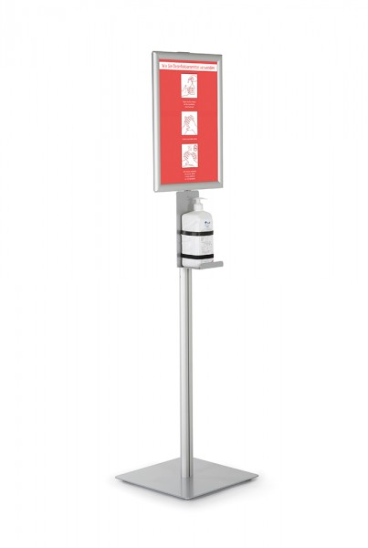 Desinfektionsständer Infotafel A3